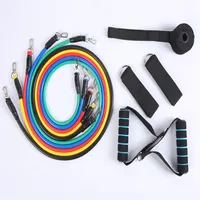 Multifunctional Gym Resistance Bands Kit Fitness Bands Workout Home Elastic Band Chest Expander Set Pilates Yoga Rubber208a