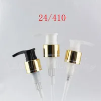 24 410 Gold Anodized Aluminum Lotion Pump High Quality Lotion Pump For Cosmetic Empty Bottle 50 PC Lot 268v