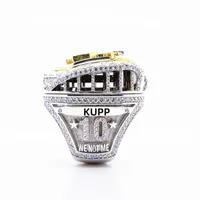 high Quality 9 Players Name Ring STAFFORD KUPP DONALD 2021 2022 World Series National Football Rams Team Championship Ring With Wooden Display Box Souvenir Fans Gift