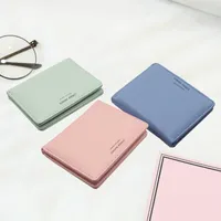 Ladies Wallet Short Student Fashion Coin Purse Soft Leather Thin Women Long Pu Monederos Para Mujer Carteira
