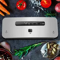White Dolphin Vacuum Sealer For Food Storage Vacuum Food Sealer Packaging Machine Include 10 Pieces Vacuum Bags for Home Kitchen Y220428