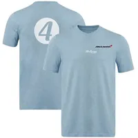 T 셔츠 McLaren Monaco Lando Norris T-SHIRT2022 새로운 F1 셔츠 남자 Formula One 팀 유니폼 팬 의류 Quick Dry T-Shirt Type 26GG