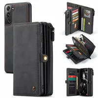 Premium Leather Phone Cases For Samsung Galaxy S22 S21 FE S20 Plus Ultra A7279D