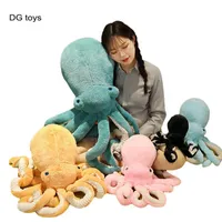 18 cm-90 cm levense plush plushie octopus speelgoed groot formaat octopus kussen gevulde mariene dieren zachte truc poppen kinderen speelgoed 220613