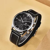 Montre-bracelets Men Regardez Benyar 2022 Sports Quartz Luxury Fashion Chronograph 100m Termroproping Leather Military Clock Relojes Hombre
