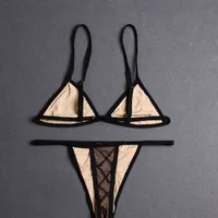 Tam Mektuplar Bikinis Designer Mayo Üç Noktalı Lüks Bikini Seti Yaz Plajı Kadınlar Mayo Kişileri Mayo
