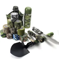 Tattoo Accesories 25mm Grip Wrap Elastic Camouflage Bandage Handle Tube Disposable Nonwoven Self Adherent Tattoo Supplies 24 rolls294t