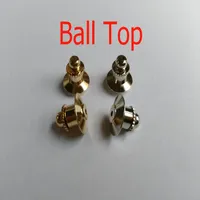 Ball Top Locking Rapel Badge Pin Keepers Backs Clutches Savers Holder Sieraden Finding Broches Fit Militaire El Hat Club P255G