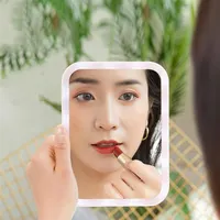 Makeup Miroir de charge portable Remplissage Light Desktop pliage en stock208w258p