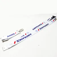 Frankrijk Airfrance Airlines Airways Airplane Zandhaven Zitgang Gordel Lanyard Piloot Keychain Crew's ID -kaarthouder USB Telefoon Snap Clasp Cly Ring Sling Neck String