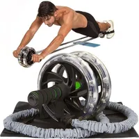 1pc 60cm ab roller عجلة سحب الحبل الخصر البطن تخيم معدات اللياقة البدنية للجسم نطاقات المقاومة الرياضة part209n