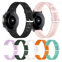 Watch Bands Femme Silicone Watchband pour Huawei GT 2 / 2E Pro 42 46 mm Slim Slim 3/3 Bracelet de poignet Smart Band Hele22