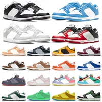 S.B Dunking Low 2022 Men Femmes Chaussures de course 75e anniversaire Chicago Black White Harvest Moon Georgetown Grey Fog Medial Medium Curry Trainers Sneakers Zapatos