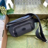 Tuval deri klasik bel çantası meo vintage çanta erkek çanta tasarımcısı kadın göğüs çantaları w/kutu
