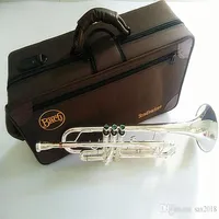 Bach Stradivarius Professional Bb Silver Plated Trumpet LT180S-43 Instrumentos Musicales Profesionales Mouthpiece260L