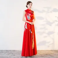 Ethnic Clothing Modern Cheongsam Sexy Qipao Women Long Traditional Chinese Dresses Oriental Wedding Gowns Evening Dress Robe OrientaleEthnic