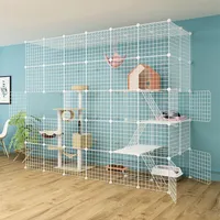 Cage Large Family Climbing Frame Multilayer House Cat Products Special Pet Villa2684