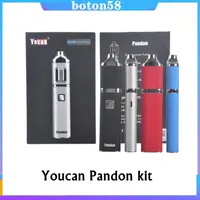 Yocan Pandon Kits QUAD Wax Pen 1300mAh Battery QDC Quartz Dual Coils Voltage Adjustable Kit