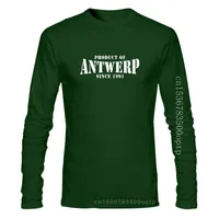Erkek Tişörtleri Erkek Giyim Ürünü Antwerp Belçika T-Shirt Yer Doğum Günü Hediyesi Yıl Seçimi Film Gömlek T Yaz O NE
