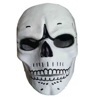 Ny harts skräckskalle mask halloween mask 007 Ghost Party Masque James Bond Specter Cosplaying Bar Decoration Props Skull Mask T220727