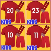 22 23 seizoen huis rode voetbal jerseys 2022 2023 luis diaz voetbal shirts mannen en kinderen sets kits uniformen met sokken