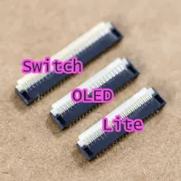Original brand new Display LCD Screen flex cable clip connector socket for NS Switch OLED Lite repair parts