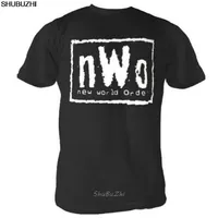 NWO Order World Wrestling Adulte T-shirt Noir T-shirt Casual Pride T-shirt Hommes Unisex Shubuzhi Tshirt T-shirt en vrac SBZ3047 220408