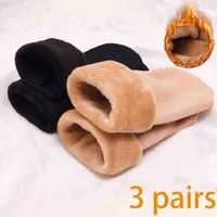 Pairs Lot Women Men Winter Adult Warm Thicken Thermal Snow Socks Solid Color Floor Soft Sleep Velvet Wool Cashmere Home