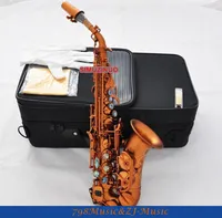 Professional Matte Coffee Bb Soprano saxophone sax low Bb to high F With Case