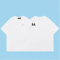 디자이너 T 셔츠 남자 티셔츠 패션 커플 착용 티셔츠 짧은 슬리브 오버 사이즈 기본 캐주얼 한 느슨