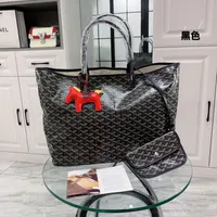 2022 Дизайнер Anjou Tote Bag Alwess Plouds Роскошная кожа 54x31x16cm Женская сумочка черные женские тота