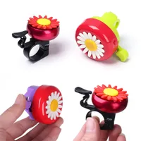 Multi-Color Kids Lustige Fahrrad Bell Daisy Flower Horns Bike Kinder Mädchen Radsportring Alarm für Lenkerlegierung Plastik heiß