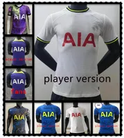 21/22/23 Player version Spurs Home BALE SON Soccers Jerseys 2021 2022 2023 Away KANE LLORENTE DELE shirt LUCAS Customizeds Football uniform