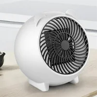 Smart Electric Heaters Cartoon Rechargeable Small Heater Home Office Leafless Fan Super Quiet And Warm Mica Cn(origin) 800W12360