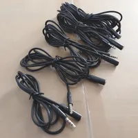 Kırılmamış Metal Yuvarlak Ses Kablosu 1.5m 3m 5m 3.5mm Erkek Stereo Yardımcı Yardımcı Aux Mepyon Telefon MP3 Hoparlör Tablet PC