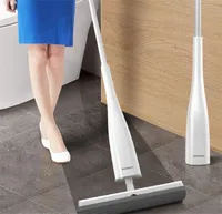 Eyliden Automatische selbstwringende Mop-Wohnung mit PVA-Schwammköpfen frei Handwaschen für Schlafzimmerboden sauber 118 d3