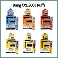Bang xxl desechables vape cigarrillos electrónicos kit de inicio del dispositivo 2000 backs 800mAh Batería 6 ml de lápiz de pluma pre-relleno al por mayor