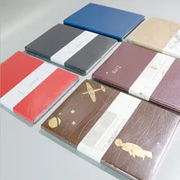 Luxo 146 Notebook A5 100 páginas Papel Produto Diário Papelaria Office Material de Material Handmade High-End Meeting Bloco de notas