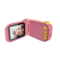 Camcorders Kinderen Video Camera Full HD 2000W Pixels Digitale Camcorder Toy Po Recorder DV met 2,4 inch IPS -scherm voor Kidscamcorders Lore22