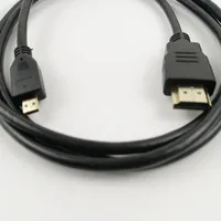1,5 m Micro HDTV à HDTV Male Adapter Converter Cable For Tablet PC TV Mobile Phone 1080p 4K pour Xbox 360