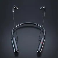 Hörlurar hörlurar timmar trådlös Bluetooth-cpmpatible hörlurar halsband 960 Endurance Stereo Bass Power LED Display Headset TF Card MA MA