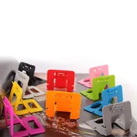 2020 Whole 100PCS Lot Mobile Phone Tablet Computer Stand Fashion Creative Card Folding Mobile Phone Accessories247x