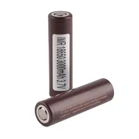 100% kvalitet HG2 IMR 18650 Batteri 3000mAh 3.7V Uppladdningsbar VAPE Box Mod Power Litiumbatterier