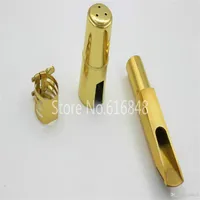 Yanagisawa Baritone Saxophone Mouthpiece Metal Gold Lacquer Sax Musical Instrument Accessories Size 5 6 7 8 9 233N
