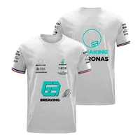 T-shirt F1 2021 Nuovo prodotto Racing Suit Formula One Team Massurne Short Summer Men's Auto Fan Clothing Fyqd