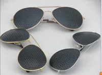 Gafas de sol Ejercicio Visión Gafas Pinhole Mujeres Men Men View Anti-Myopia Pin Hole Sun unisex Antigá Caresunglasses