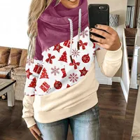 여자 후드 땀 셔츠 여자를위한 하나의 나무 여자 후드 가드 소프트 인쇄 상단 긴 슬리브 캐주얼 패션 zip up 풀오버 스웨터 wome