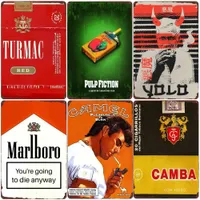 Cigarette Brand Vintage Metal Tin Sign Cigaret Poster Wall Decoration for Club Man Cave Smoke Shop Advertising Plate Plaque N422