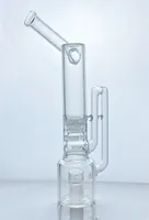 10.5 "Vapexhale Hydratube Glass Bong with Base Quad Honeycomb Pan Hookah Beaker Water Pipe Atomizer Smooth and Rich Steam GB-302