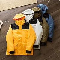 Jackets de chaqueta de diseñador abrigos para hombres con capucha bordado de bordado
